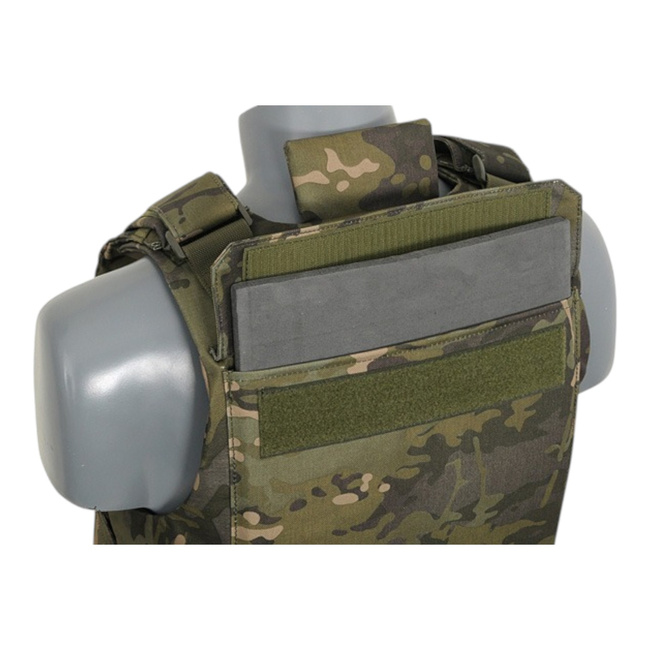 Standard Tactical Vest with Soft Dummy Ballistic Inserts - Delta Soft Body Armor - MT Camo - 8FIELDS