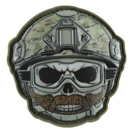 JELVÉNY 3D EMOJI NR. 4 PVC - OLIVE - M-TAC