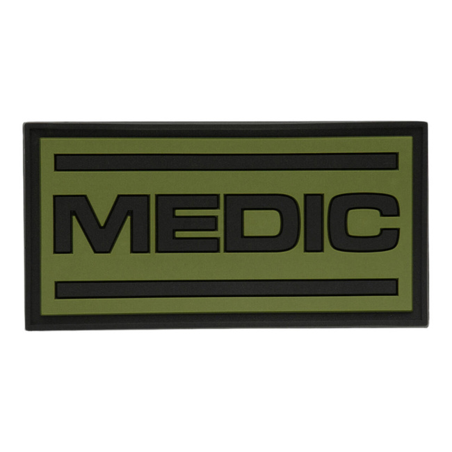 JELVÉNY MEDIC PVC - FEKETE/OLIV - M-TAC