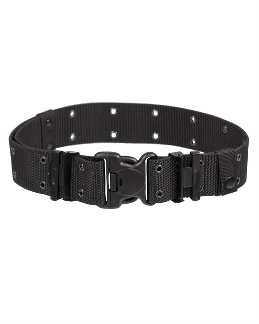 US COMBAT BELT - LC2 - WITH DURAFLEX® BUCKLE - Mil-Tec® - BLACK