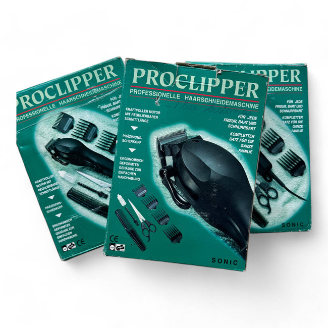 ELEKTROMOS HAJVÁGÓGÉP - PROCLIPPER - ROMÁN HADSEREG KATONAI FELESLEG, 80-AS ÉVEK - JÓ ÁLLAPOTÚ