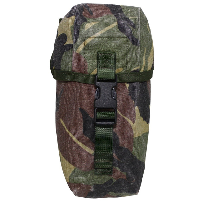 NL utility pouch, Molle, small, camo, used 20 x 10 x 8 cm