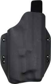 KYDEX OWB Belt Holster For CUSTOM Flashlights Glock 17
