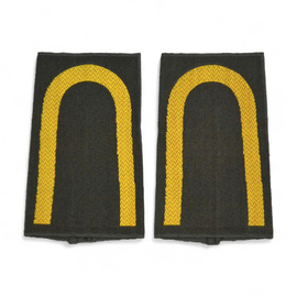 PAIR OF ORIGINAL RANKS - MATE - GERMAN ARMY - NAVY - OLIVE GREEN/GOLDEN