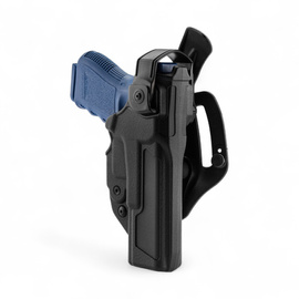 Taktikai pisztolytáska pisztolyhoz - Radar 1957 Level 5 - Holster 2-Fast Extreme Glock 17/19/45-hez - jobb oldal - Fekete