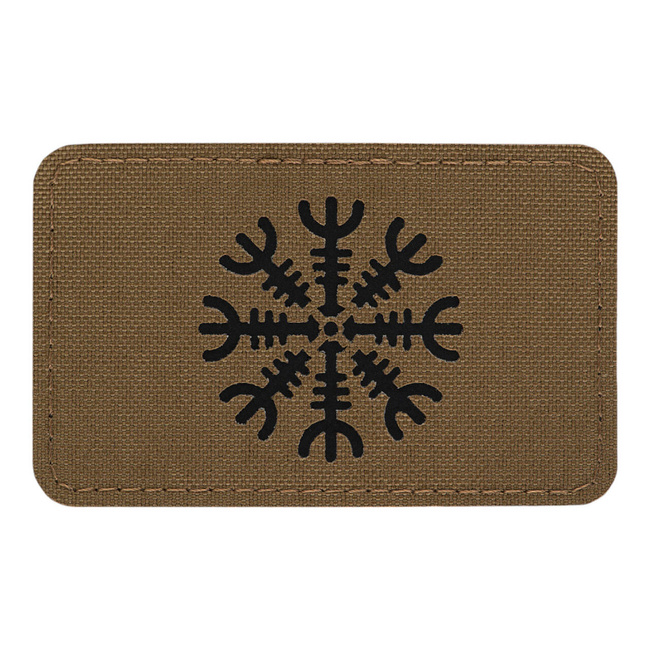 JELVÉNY HELMET OF HORROR HORIZONTAL LASER CUT - COYOTE/FEKETE - M-TAC