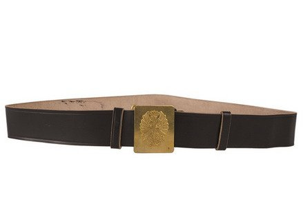 Spanish Leather Belt W.brass Buckle L.n.
