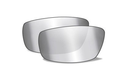 KOBE Smoke Grey Silver Flash Extra Lenses