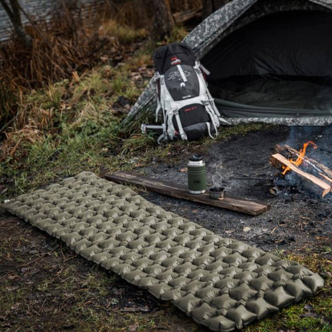 SZÁLLÓSZŐNYEG - 195x60 CM - OLÍVZÖLD - M-TAC