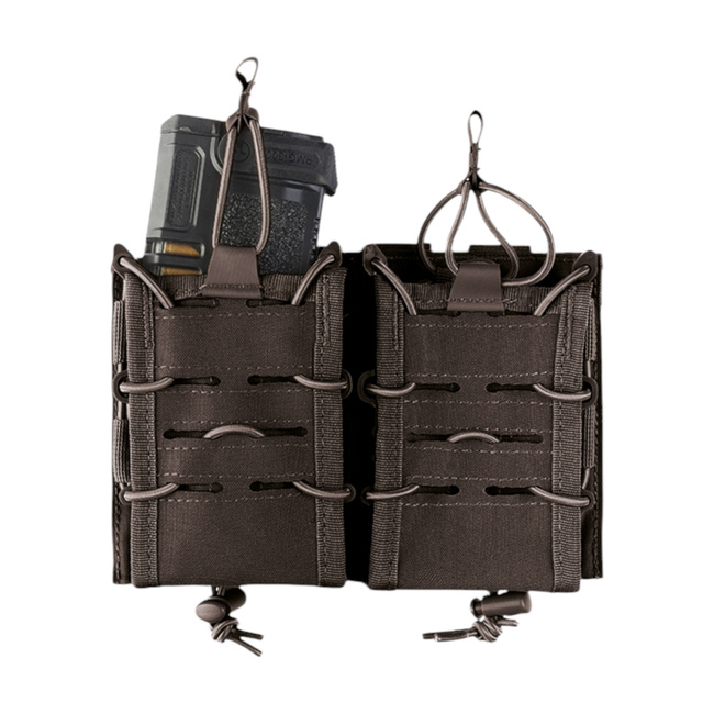 DUPLA TOK TÖLTŐHÖZ - NYITOTT TETEJŰ FLEX - FEKETE - MIL-TEC