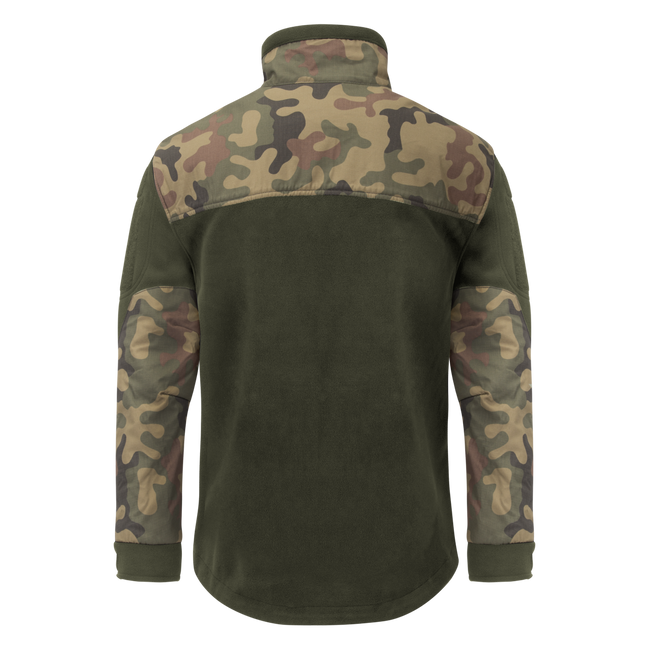 FLEECE JACKET - POLISH INFANTRY - Helikon-Tex® - OLIVE GREEN/PL WOODLAND