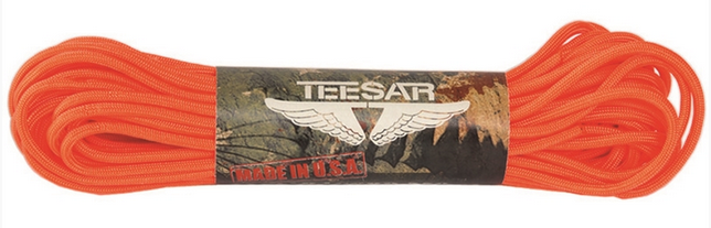 AMERIKAI PARACORD KÖTÉL - 30.48 M - Mil-Tec® - NARANCSSÁRGA