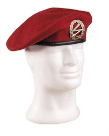 German Beret With Insignia