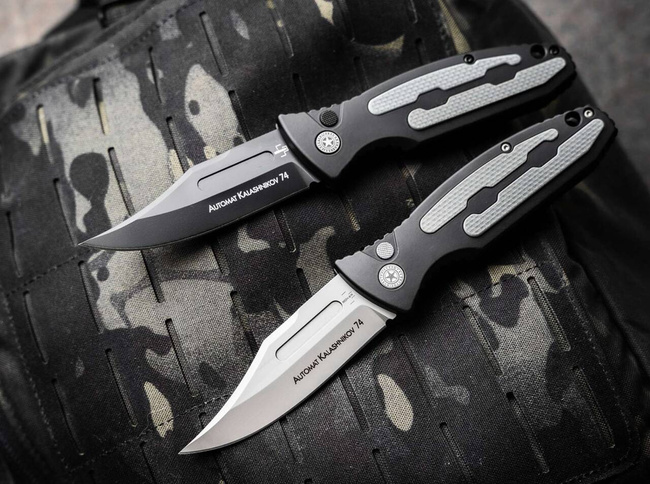 AUTOMATA KÉS KALASHNIKOV 74 AUTO - FEKETE - BOKER PLUS