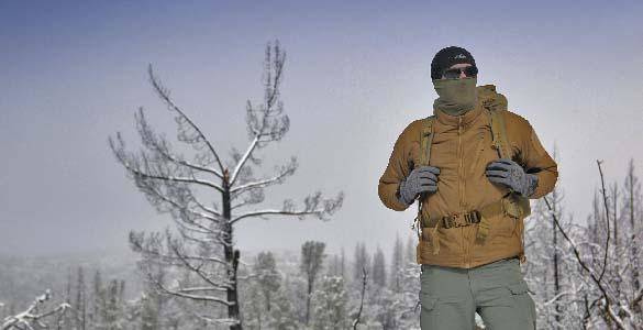 WOLFHOUND JACKET - CLIMASHIELD APEX INSULATION - Helikon-Tex - BLACK