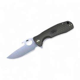Pocket Knife - Honey Badger Leaf 14C28N Small Black