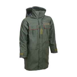 Waterproof jacket with removable fleece lining - Green - New