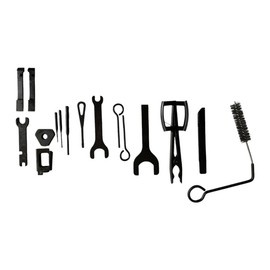 CLEANING AND ADJUSTMENT KIT - MILITARY SURPLUS ROMANIAN ARMY - GREEN OD - IN GOOD CONDITION