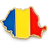 Insigna Tricolor Romania - Simbol de Mandrie Nationala