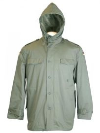 PÁRKA GERMAN ARMY O.D. IMPORT FIELD PARKA W/ LINER