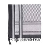 SCARF SHEMAGH - BLACK/WHITE