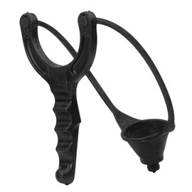 Műanyag csali lándzsa - fekete - SHOOT AGAIN