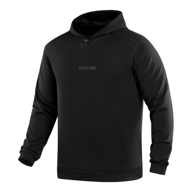 Men s hoodie - Born By Revolution - Black - Magnum