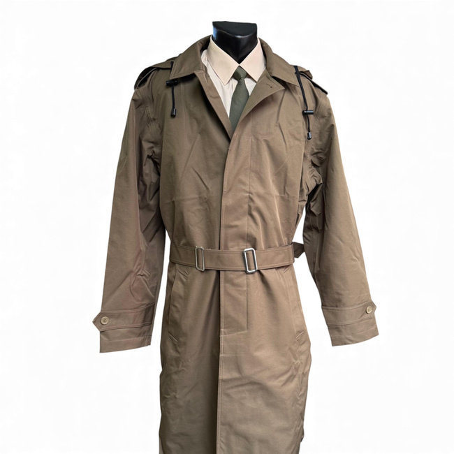 TRENCHCOAT, RAIN COAT - ROMANIAN ARMY - KAKI