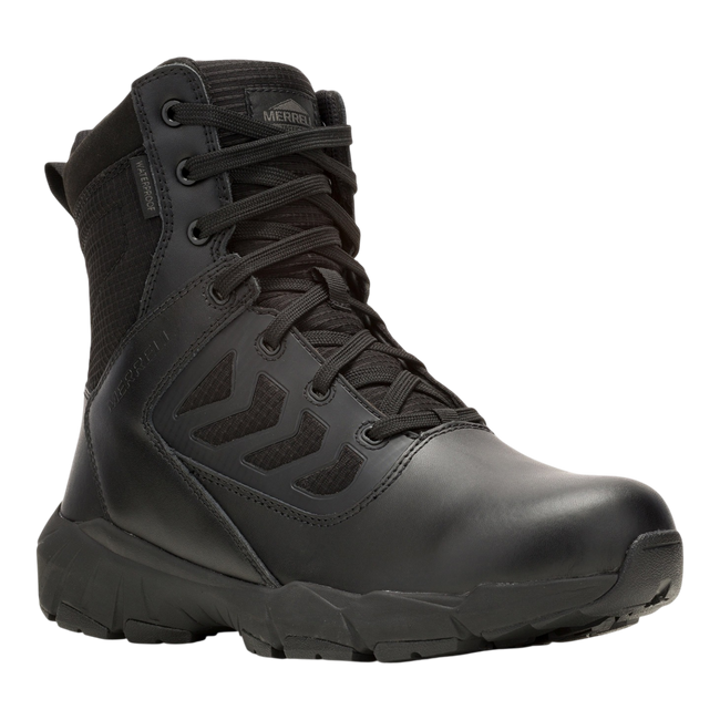 Fullbench Tactical 8 hüvelykes oldalsó cipzárral ellátott WP csizma - Fekete