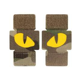 JELVÉNY TIGER EYES LASER CUT (pár) - MULTICAM/SÁRGA - M-TAC