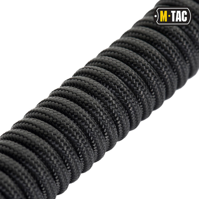 D-gyűrűs biztonsági kábel - Fekete - M-Tac