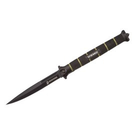KÉS ASSZISZTENS NYITÓVAL USMC BLACKOUT COMBAT STILETTO - UNITED CUTLERY