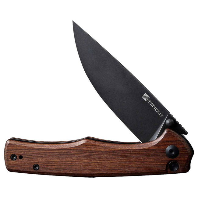 Zsebkés - "SENCUT Crowley Guibourtia Black" - Böker