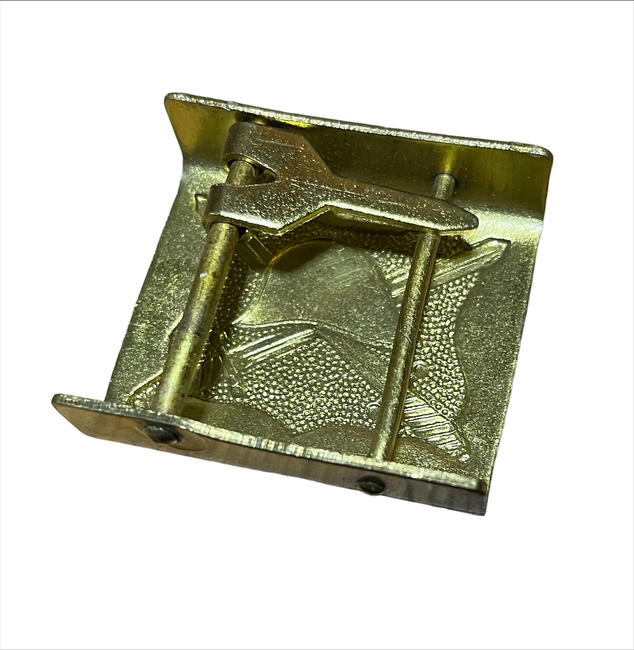 KATONAI ARANYSZINU ÖV CSATT - ROMÁN HADSEREG FELESLEG - MINT ÚJ