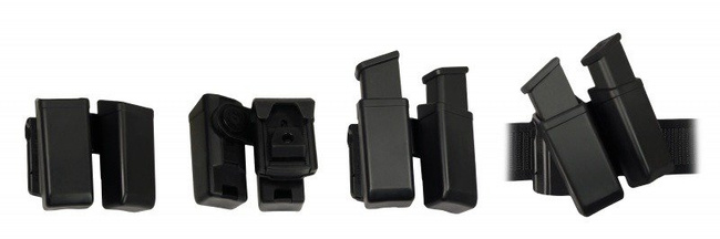 Pisztolytáska Double Swivelling Plastic Holster For Two Magazines
