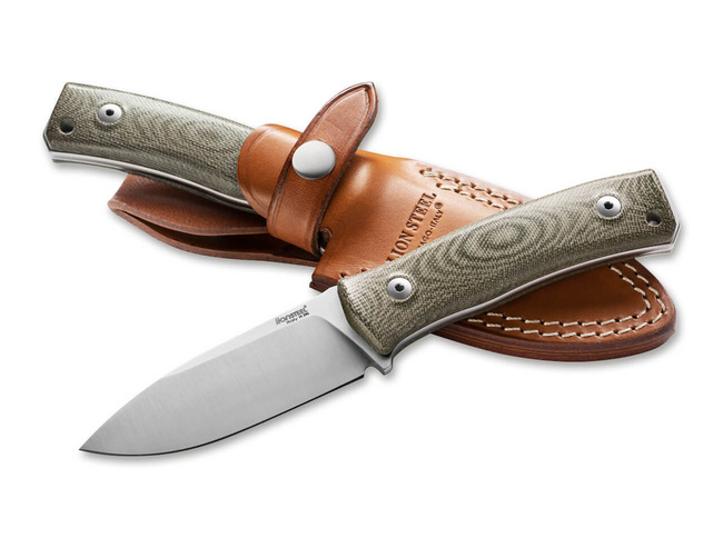 KNIFE M4 GREEN CANVAS - LIONSTEEL