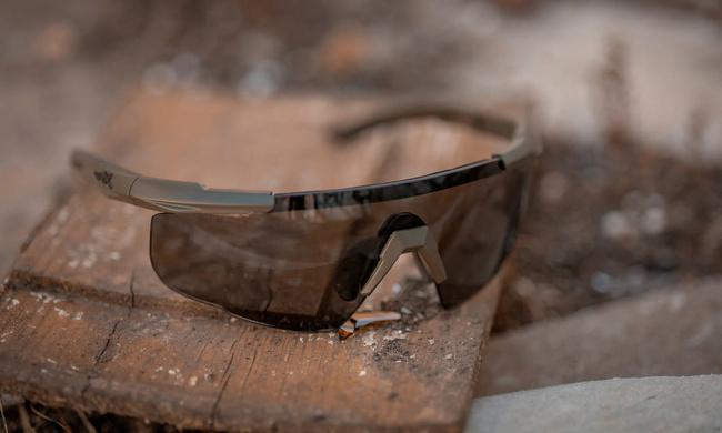 BALLISTIC SUNGLASSES - SABER ADVANCED - WILEY X - GREY/CLEAR/LIGHT RUST - Matte OD Green 