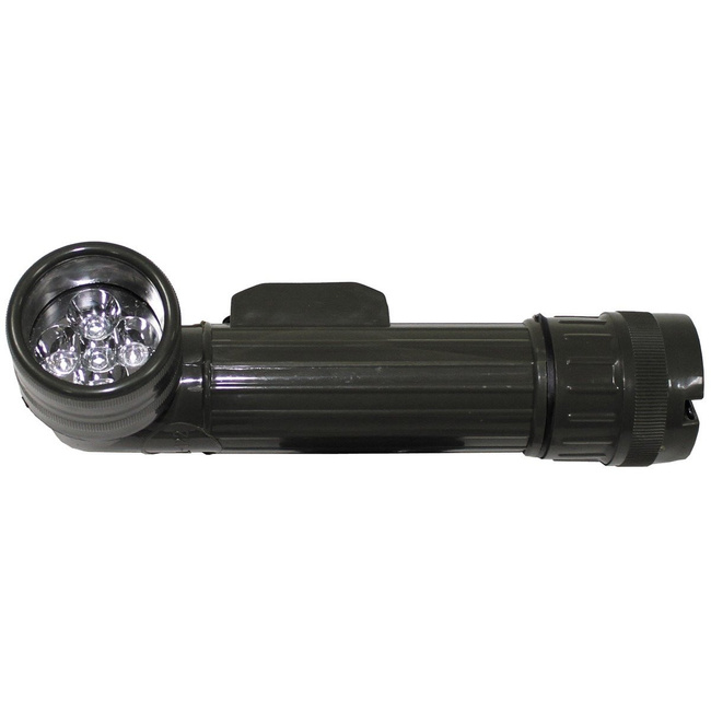 A fejlámpa zseblámpája, 5 LED, nagy, OD zöld