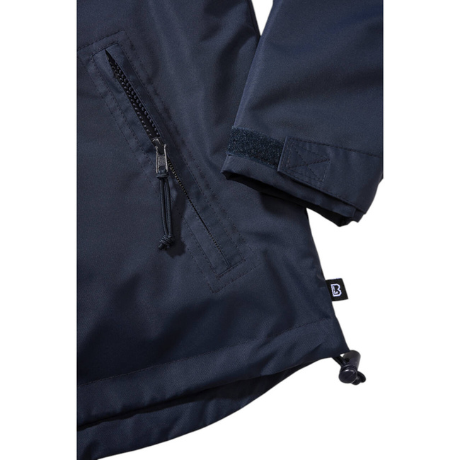 NŐI KABÁT - FRONTZIP SZÉLKABÁT - NAVY - BRANDIT