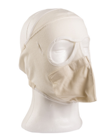 British White Face Mask Flame-retardent Like New
