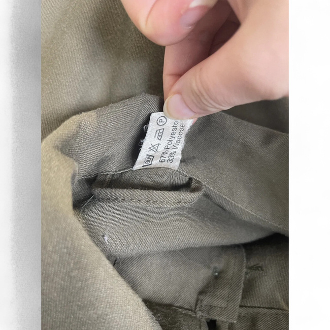 Eredeti ing - Osztrák hadsereg katonai felesleg - OD zöld - Használt