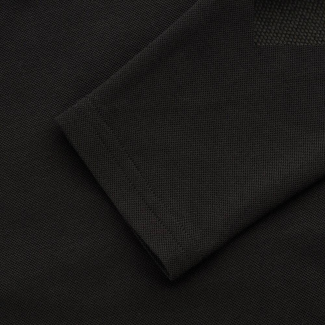 POLO TACTICAL SHIRT LONG SLEEVE 65/35 - BLACK - M-TAC