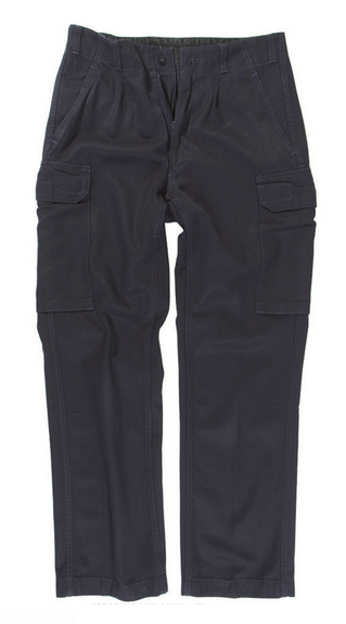 GERMAN PANTS - NAVY DECK - MILITARY SURPLUS - USED