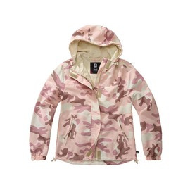 NŐI NYÁRI KABÁT - FRONTZIP SZÉLKABÁT - CANDY CAMO - MÁRKÁS