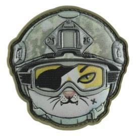 JELVÉNY 3D EMOJI NR. 12 PVC - OLIVE - M-TAC