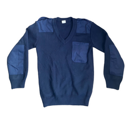 HOSSZÚ UJJÚ PULÓVER, TENGERÉSZKÉK - KATONAI FELESLEG A ROMÁN HADSEREGTŐL - JÓ ÁLLAPOTBAN