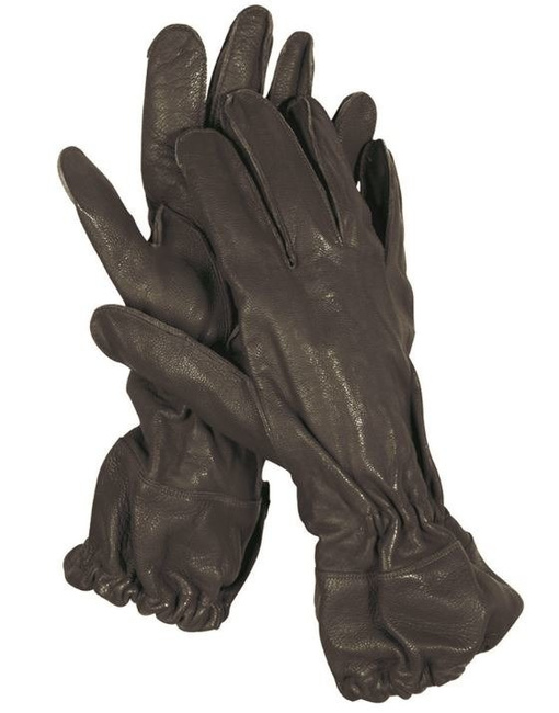 German WWII Paratrooper Leather Gloves - repro