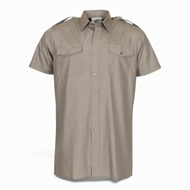 Rövid ujjú ing - Brit Hadsereg katonai felesleg - Stone - Használt