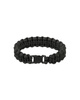 Black 15MM PARA BRACELET W. PLASTIC CLOSURE