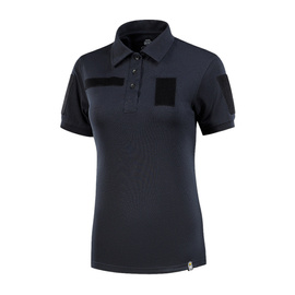 NŐI TAKTIKAI PÓLÓ - POLO-SHIRT 65/35 LADY - SÖTÉT TENGERÉSZKÉK - M-TAC